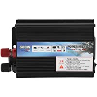 Los mejores  - Inversor de energía Solar para automóvil 500W DC 12V a 220V - 110V Convertidor de inversor solar con tomacorrientes y…